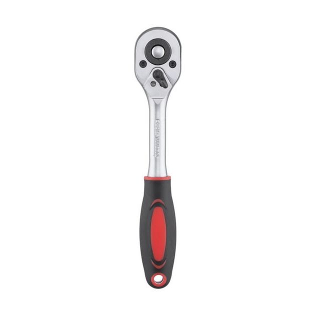 Рукоятка храповая 24 зуба 3/8'' Cr-v INTERTOOL HT-2105, фото , изображение 2 | SNABZHENIE.com.ua Рукоятка храповая 24 зуба 3/8'' Cr-v INTERTOOL HT-2105, фото , изображение 2 | SNABZHENIE.com.ua