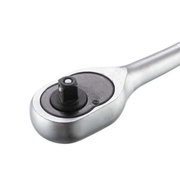 Рукоятка 1/4'' с храповым механизмом 45 зубов Cr-v INTERTOOL HT-2117, фото , изображение 5 | SNABZHENIE.com.ua