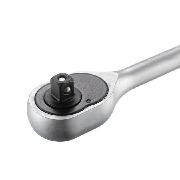 Рукоятка с храповым механизмом 3/8'' 45 зубов Cr-V INTERTOOL HT-2118, фото , изображение 5 | SNABZHENIE.com.ua