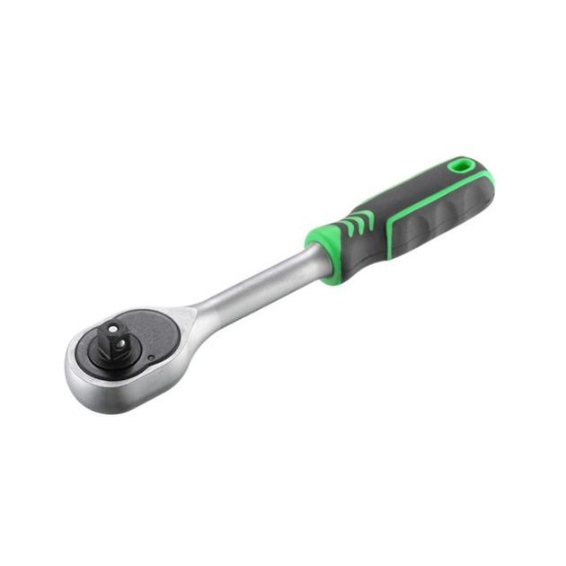 Рукоятка с храповым механизмом на 72 зуба 3/8", Cr-V INTERTOOL HT-2125, фото , зображення 4 | SNABZHENIE.com.ua Рукоятка с храповым механизмом на 72 зуба 3/8", Cr-V INTERTOOL HT-2125, фото , зображення 4 | SNABZHENIE.com.ua
