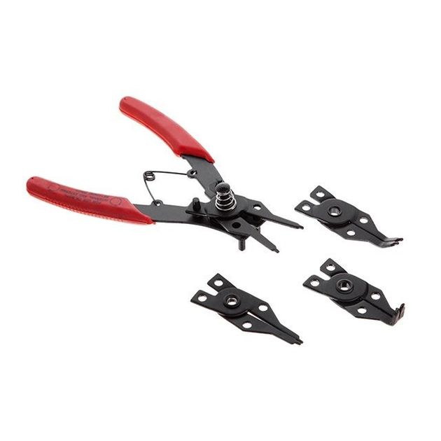 Съемник стопорних кілець 4 в 1 INTERTOOL HT-2901, фото , зображення 2 | SNABZHENIE.com.ua