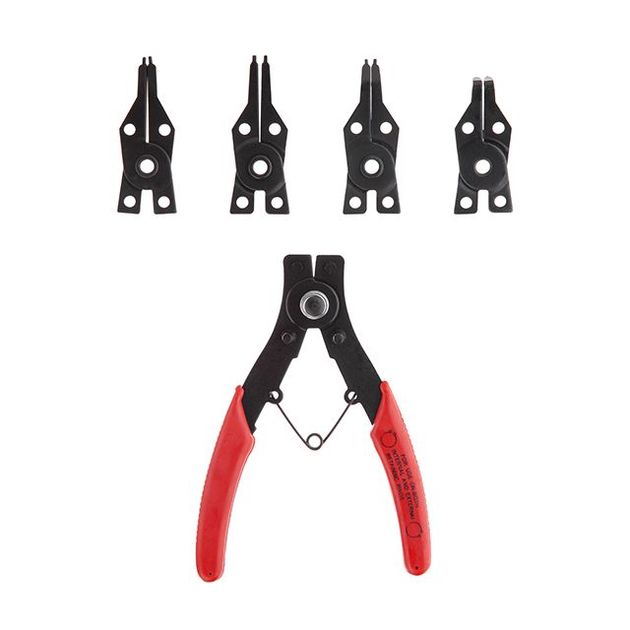 Съемник стопорних кілець 4 в 1 INTERTOOL HT-2901, фото , зображення 3 | SNABZHENIE.com.ua