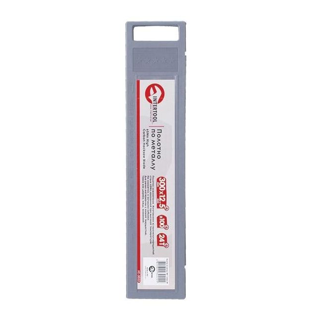 Ножовочное полотно по металлу 300x12,5x0,62, 24T, INTERTOOL HT-3022, фото , изображение 2 | SNABZHENIE.com.ua Ножовочное полотно по металлу 300x12,5x0,62, 24T, INTERTOOL HT-3022, фото , изображение 2 | SNABZHENIE.com.ua