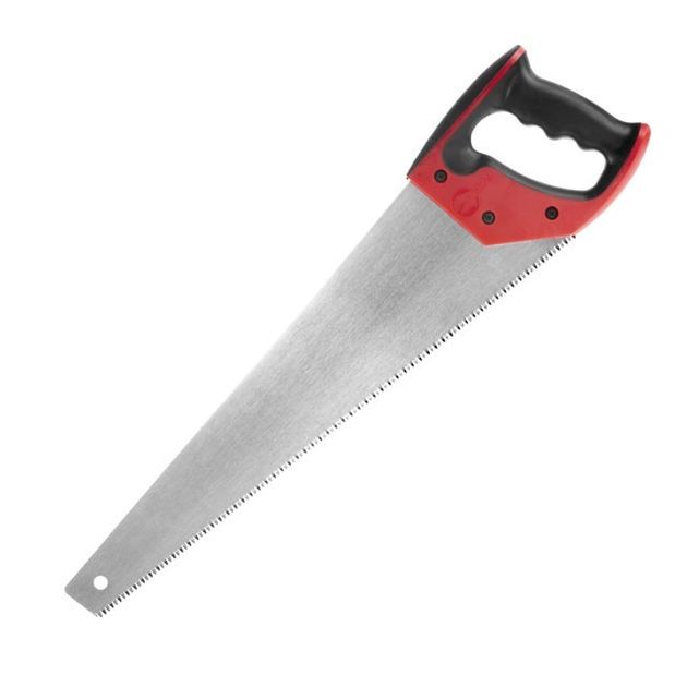 Ножовка по дереву 450 мм с каленым зубом, 3-ая заточка 7 зуб.x1" INTERTOOL HT-3105, фото , зображення 2 | SNABZHENIE.com.ua Ножовка по дереву 450 мм с каленым зубом, 3-ая заточка 7 зуб.x1" INTERTOOL HT-3105, фото , зображення 2 | SNABZHENIE.com.ua