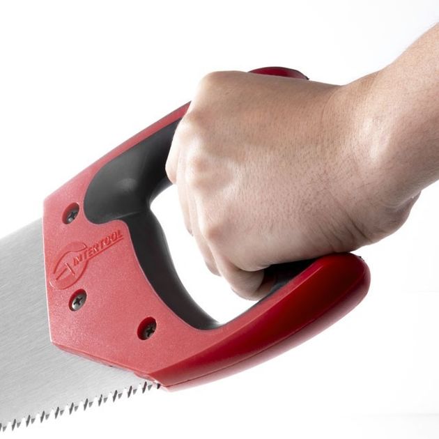 Ножовка по дереву 450 мм с каленым зубом, 3-ая заточка 7 зуб.x1" INTERTOOL HT-3105, фото , зображення 5 | SNABZHENIE.com.ua Ножовка по дереву 450 мм с каленым зубом, 3-ая заточка 7 зуб.x1" INTERTOOL HT-3105, фото , зображення 5 | SNABZHENIE.com.ua