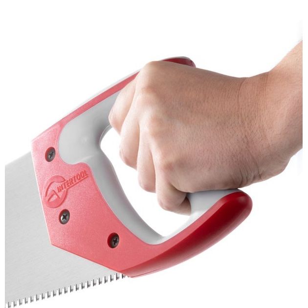 Ножовка по дереву 450 мм с каленым зубом, 3-ая заточка 11 зуб.x1" INTERTOOL HT-3162, фото , зображення 5 | SNABZHENIE.com.ua Ножовка по дереву 450 мм с каленым зубом, 3-ая заточка 11 зуб.x1" INTERTOOL HT-3162, фото , зображення 5 | SNABZHENIE.com.ua