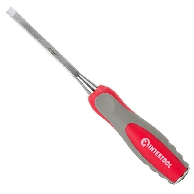Стамеска 8мм, Cr-V, двухкомпонентная рукоятка INTERTOOL HT-3508, фото , изображение 2 | SNABZHENIE.com.ua Стамеска 8мм, Cr-V, двухкомпонентная рукоятка INTERTOOL HT-3508, фото , изображение 2 | SNABZHENIE.com.ua