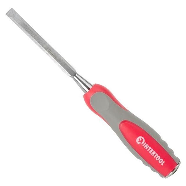 Стамеска 10мм Cr-V, двухкомпонентная рукоятка INTERTOOL HT-3510, фото , изображение 2 | SNABZHENIE.com.ua Стамеска 10мм Cr-V, двухкомпонентная рукоятка INTERTOOL HT-3510, фото , изображение 2 | SNABZHENIE.com.ua