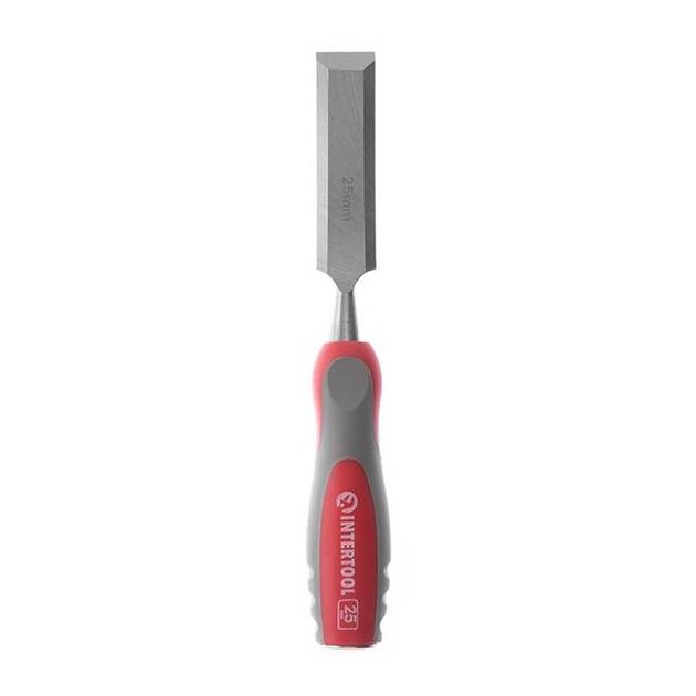 Стамеска 25мм, Cr-V, двухкомпонентная рукоятка INTERTOOL HT-3525, фото , изображение 3 | SNABZHENIE.com.ua Стамеска 25мм, Cr-V, двухкомпонентная рукоятка INTERTOOL HT-3525, фото , изображение 3 | SNABZHENIE.com.ua