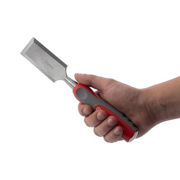 Стамеска INTERTOOL HT-3538, 38мм, Cr-V, двухкомпонентная рукоятка, фото , изображение 6 | SNABZHENIE.com.ua Стамеска INTERTOOL HT-3538, 38мм, Cr-V, двухкомпонентная рукоятка, фото , изображение 6 | SNABZHENIE.com.ua