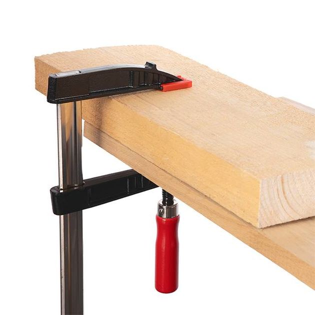 Струбцина столярная 800x120 мм INTERTOOL HT-6006, фото , изображение 2 | SNABZHENIE.com.ua