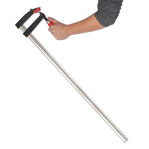 Струбцина столярная 800x120 мм INTERTOOL HT-6006, фото , изображение 4 | SNABZHENIE.com.ua