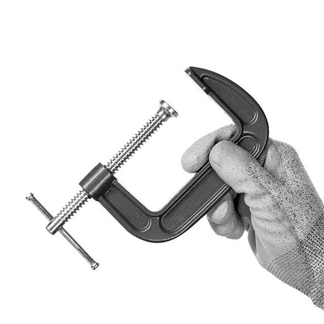 Струбцина тип G 3, длина 75 мм INTERTOOL HT-6015, фото , изображение 3 | SNABZHENIE.com.ua Струбцина тип G 3, длина 75 мм INTERTOOL HT-6015, фото , изображение 3 | SNABZHENIE.com.ua