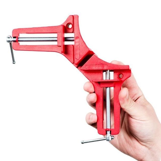 Струбцина кутова 90° INTERTOOL HT-6041, фото , зображення 3 | SNABZHENIE.com.ua