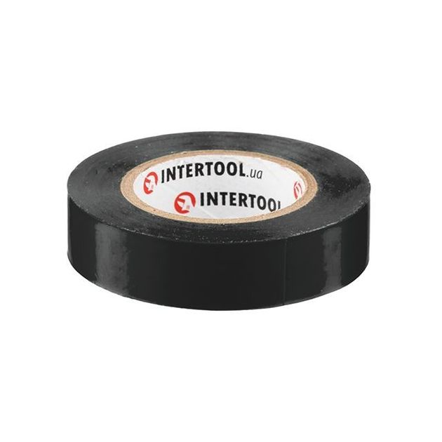 Лента ізоляційна 0,15 мм x 17 мм x 15 м чорна INTERTOOL IT-0016, фото , зображення 2 | SNABZHENIE.com.ua Лента ізоляційна 0,15 мм x 17 мм x 15 м чорна INTERTOOL IT-0016, фото , зображення 2 | SNABZHENIE.com.ua