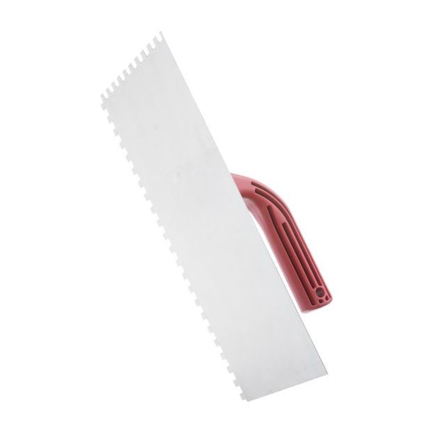 Затирка стальная оцинкованная 280*130мм, 6*6мм INTERTOOL KT-0005, фото , изображение 2 | SNABZHENIE.com.ua Затирка стальная оцинкованная 280*130мм, 6*6мм INTERTOOL KT-0005, фото , изображение 2 | SNABZHENIE.com.ua