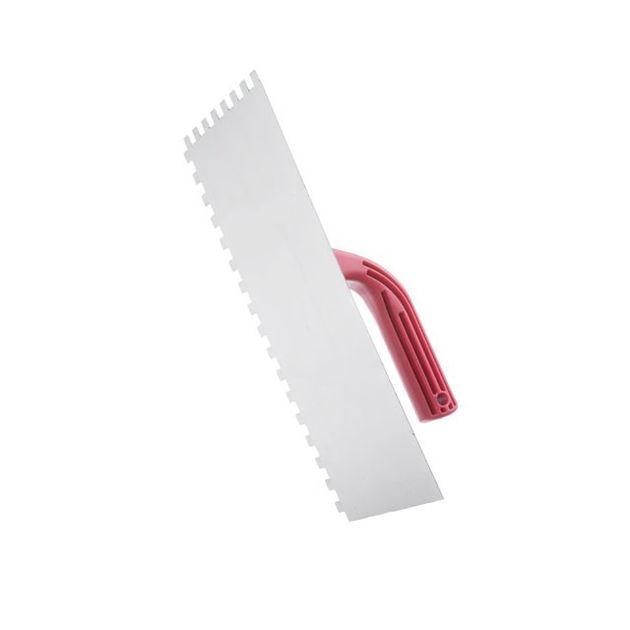 Затирка сталева оцинкована 280*130мм, 8*8мм INTERTOOL KT-0006, фото , зображення 2 | SNABZHENIE.com.ua