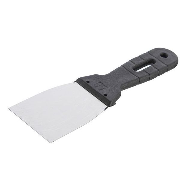 Шпатель з нержавіючої сталі 60 мм INTERTOOL KT-2060, фото , зображення 2 | SNABZHENIE.com.ua Шпатель з нержавіючої сталі 60 мм INTERTOOL KT-2060, фото , зображення 2 | SNABZHENIE.com.ua