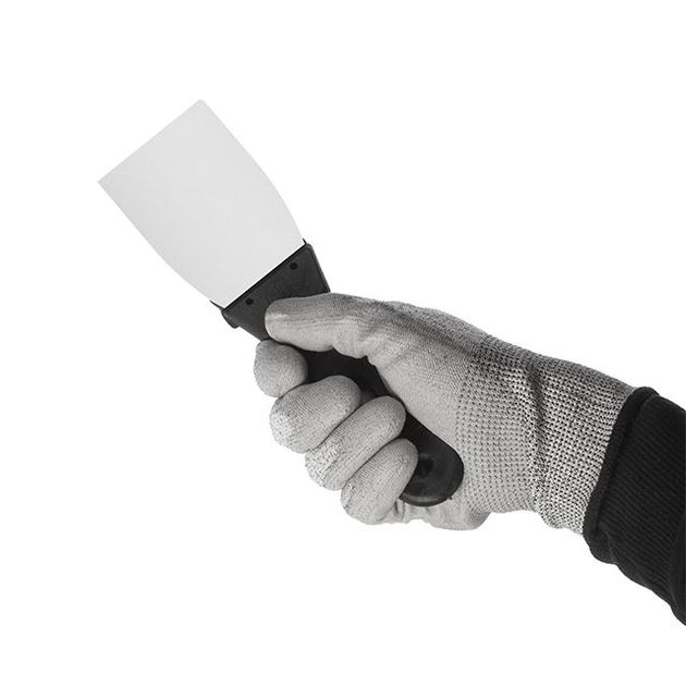 Шпатель з нержавіючої сталі 60 мм INTERTOOL KT-2060, фото , зображення 3 | SNABZHENIE.com.ua Шпатель з нержавіючої сталі 60 мм INTERTOOL KT-2060, фото , зображення 3 | SNABZHENIE.com.ua