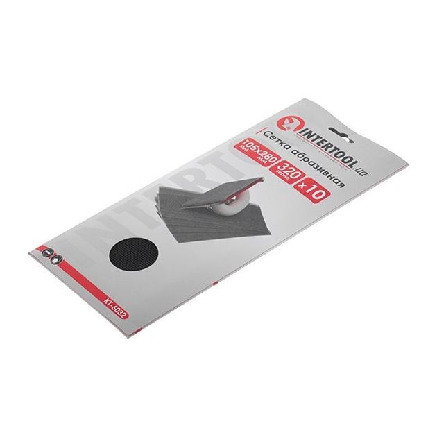 Сетка абразивная INTERTOOL KT-6032, 105x280 мм, К320, 10 ед., фото , изображение 4 | SNABZHENIE.com.ua Сетка абразивная INTERTOOL KT-6032, 105x280 мм, К320, 10 ед., фото , изображение 4 | SNABZHENIE.com.ua