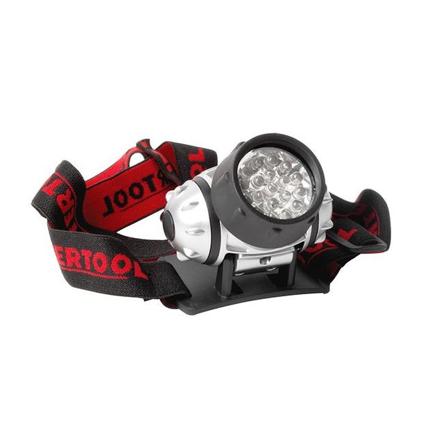 Налобный фонарь светодиодный INTERTOOL LB-0301, 19 LED, 4 режима., фото  | SNABZHENIE.com.ua