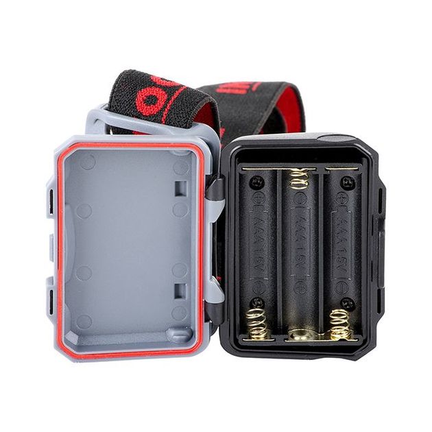 Фонарь налобный INTERTOOL LB-0302, 1 Вт, 3 AAA, 4 режима работы, фото , изображение 5 | SNABZHENIE.com.ua