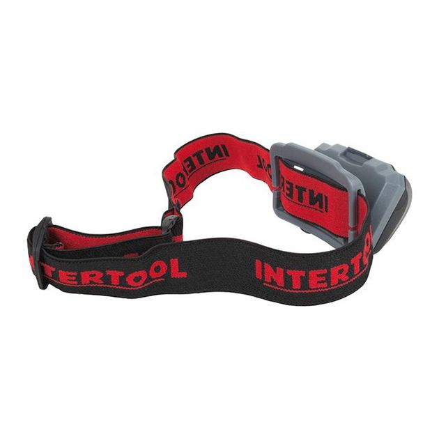 Фонарь налобный INTERTOOL LB-0302, 1 Вт, 3 AAA, 4 режима работы, фото , изображение 7 | SNABZHENIE.com.ua