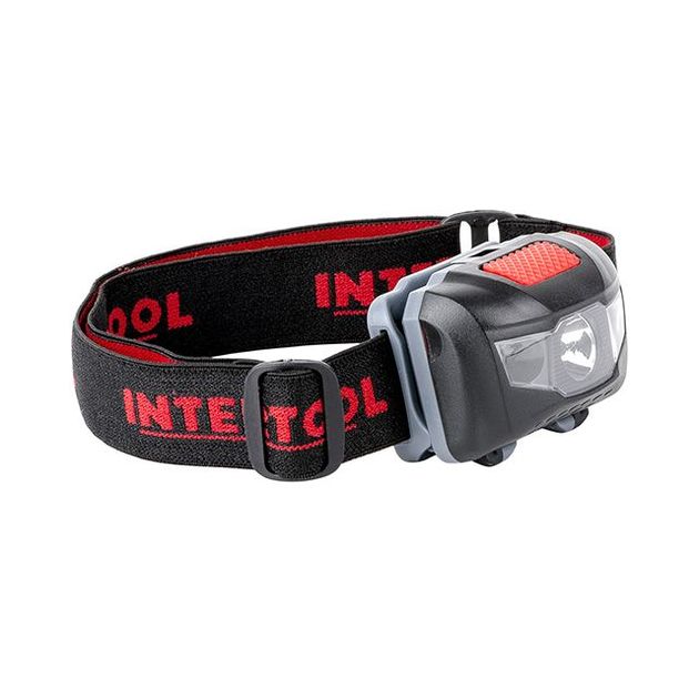 Фонарь налобный INTERTOOL LB-0302, 1 Вт, 3 AAA, 4 режима работы, фото  | SNABZHENIE.com.ua