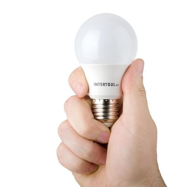 Світлодіодна лампа LED 10 Вт, E27, 220 В INTERTOOL LL-0014, фото , зображення 4 | SNABZHENIE.com.ua Світлодіодна лампа LED 10 Вт, E27, 220 В INTERTOOL LL-0014, фото , зображення 4 | SNABZHENIE.com.ua