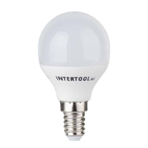 Светодиодная лампа LED 5 Вт E14 220 В INTERTOOL LL-0102, фото  | SNABZHENIE.com.ua