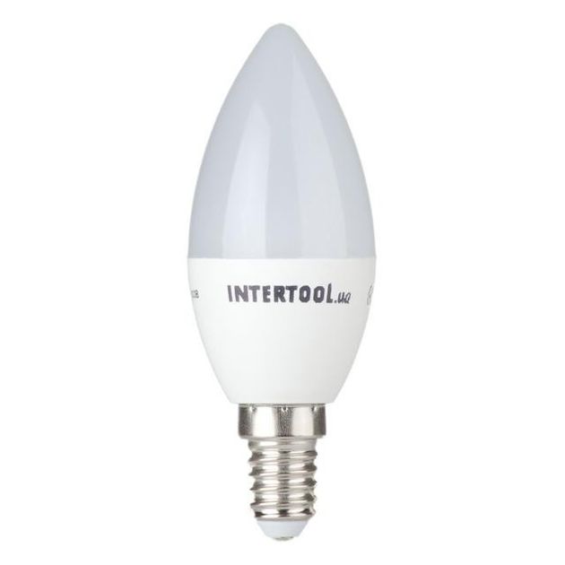 Светодиодная лампа LED 3 Вт E14 220 В INTERTOOL LL-0151, фото  | SNABZHENIE.com.ua