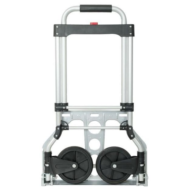 Тележка ручна складна до 60 кг, 450 420 960, колеса 150 мм, (алюмінієва) INTERTOOL LT-9005, фото , зображення 3 | SNABZHENIE.com.ua Тележка ручна складна до 60 кг, 450 420 960, колеса 150 мм, (алюмінієва) INTERTOOL LT-9005, фото , зображення 3 | SNABZHENIE.com.ua