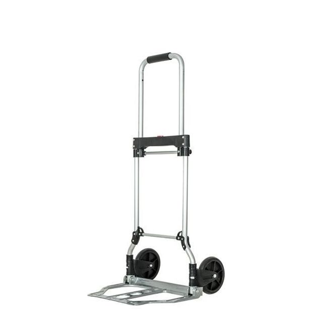 Тележка ручна складна до 60 кг, 450 420 960, колеса 150 мм, (алюмінієва) INTERTOOL LT-9005, фото , зображення 7 | SNABZHENIE.com.ua Тележка ручна складна до 60 кг, 450 420 960, колеса 150 мм, (алюмінієва) INTERTOOL LT-9005, фото , зображення 7 | SNABZHENIE.com.ua