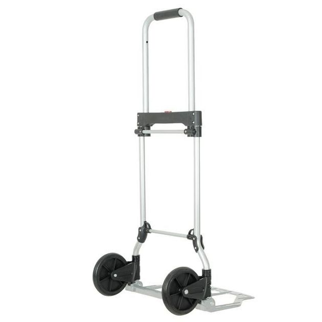 Тележка ручна складна до 60 кг, 450 420 960, колеса 150 мм, (алюмінієва) INTERTOOL LT-9005, фото , зображення 8 | SNABZHENIE.com.ua Тележка ручна складна до 60 кг, 450 420 960, колеса 150 мм, (алюмінієва) INTERTOOL LT-9005, фото , зображення 8 | SNABZHENIE.com.ua