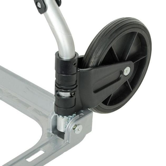 Тележка ручна складна до 60 кг, 450 420 960, колеса 150 мм, (алюмінієва) INTERTOOL LT-9005, фото , зображення 9 | SNABZHENIE.com.ua Тележка ручна складна до 60 кг, 450 420 960, колеса 150 мм, (алюмінієва) INTERTOOL LT-9005, фото , зображення 9 | SNABZHENIE.com.ua