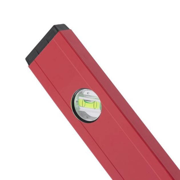 Уровень строительный 600мм 3 глазка, сечение 22*59 мм "Проф" INTERTOOL MT-1132, фото , зображення 6 | SNABZHENIE.com.ua