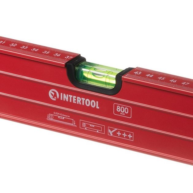 Уровень с поворотной капсулой 800 мм 3 глазка INTERTOOL MT-1268, фото , изображение 5 | SNABZHENIE.com.ua Уровень с поворотной капсулой 800 мм 3 глазка INTERTOOL MT-1268, фото , изображение 5 | SNABZHENIE.com.ua