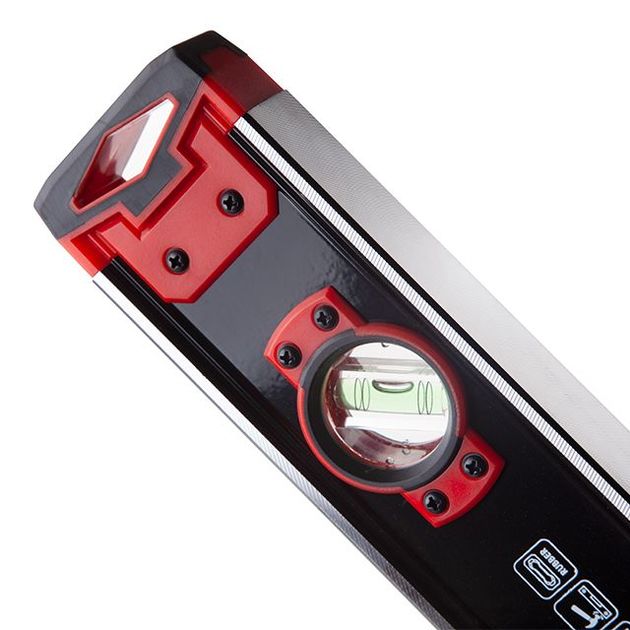 Строительный уровень усиленный 600 мм INTERTOOL MT-1506, фото , изображение 3 | SNABZHENIE.com.ua