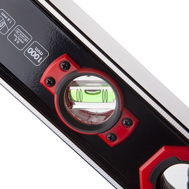 Уровень будівельний посилений 1000 мм INTERTOOL MT-1510, фото , зображення 2 | SNABZHENIE.com.ua