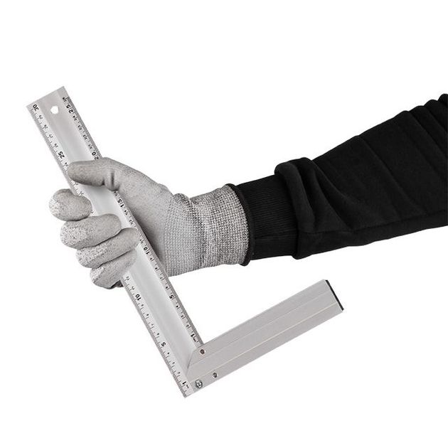 Угольник строительный алюминиевый 300 мм INTERTOOL MT-2062, фото , изображение 5 | SNABZHENIE.com.ua Угольник строительный алюминиевый 300 мм INTERTOOL MT-2062, фото , изображение 5 | SNABZHENIE.com.ua