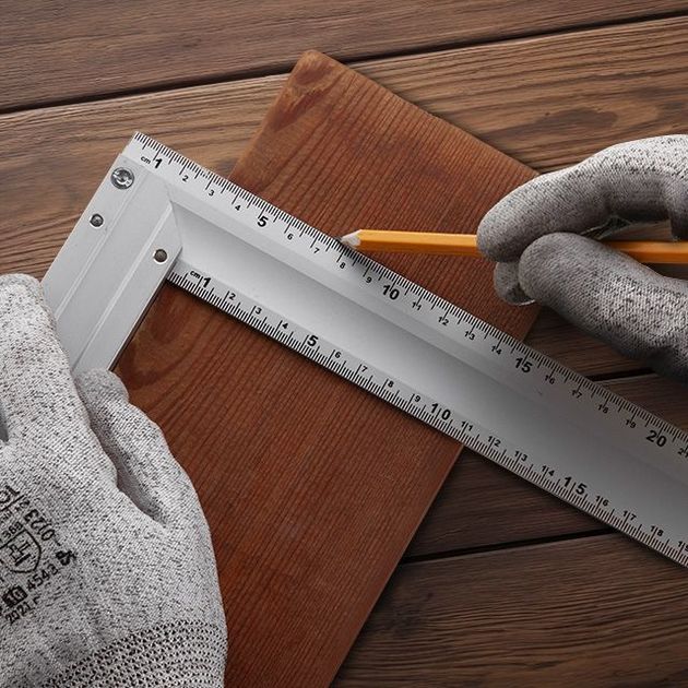 Угольник строительный алюминиевый 300 мм INTERTOOL MT-2062, фото , изображение 6 | SNABZHENIE.com.ua Угольник строительный алюминиевый 300 мм INTERTOOL MT-2062, фото , изображение 6 | SNABZHENIE.com.ua