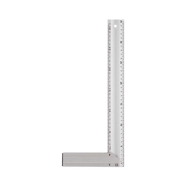 Угольник будівельний алюмінієвий 350 мм INTERTOOL MT-2063, фото , зображення 2 | SNABZHENIE.com.ua