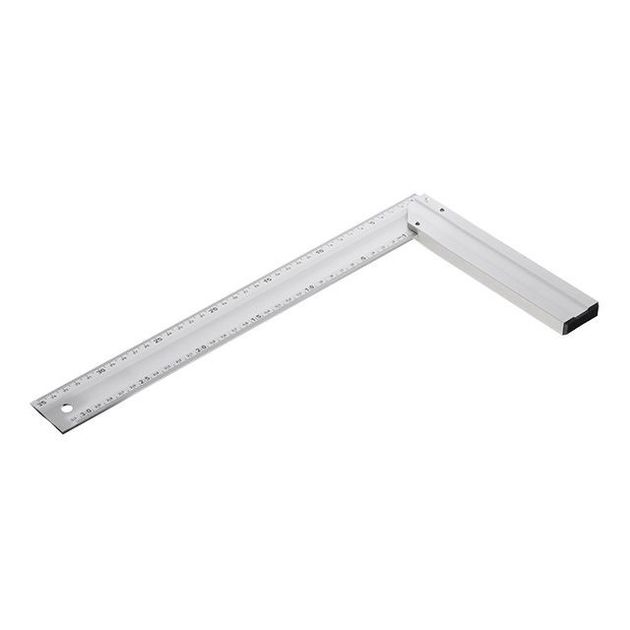 Угольник будівельний алюмінієвий 350 мм INTERTOOL MT-2063, фото , зображення 3 | SNABZHENIE.com.ua