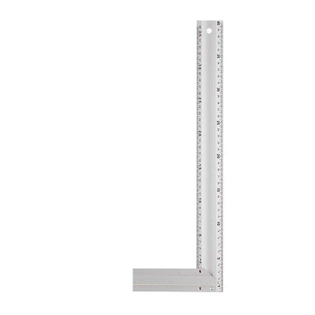 Угольник будівельний алюмінієвий 400 мм INTERTOOL MT-2064, фото , зображення 2 | SNABZHENIE.com.ua