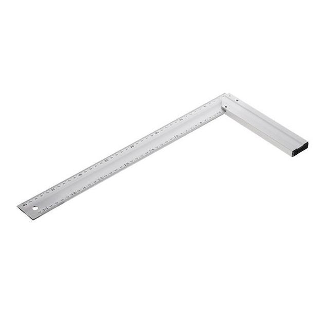 Угольник будівельний алюмінієвий 400 мм INTERTOOL MT-2064, фото , зображення 3 | SNABZHENIE.com.ua