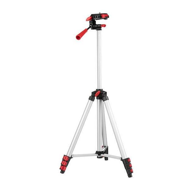 Штатив 1.3 м для лазерного уровня INTERTOOL MT-3053, фото , изображение 2 | SNABZHENIE.com.ua Штатив 1.3 м для лазерного уровня INTERTOOL MT-3053, фото , изображение 2 | SNABZHENIE.com.ua