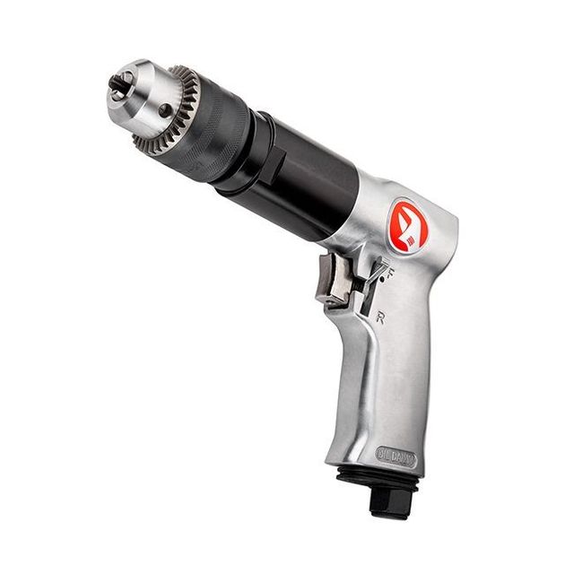 Пневматическая дрель с реверсом 1/2" INTERTOOL PT-0901, патрон 1,5-13 мм, фото , изображение 8 | SNABZHENIE.com.ua