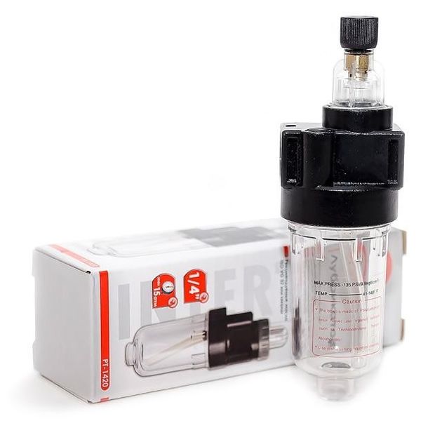 Лубрикатор 1/4 INTERTOOL PT-1420 (устройство подачи масла), фото , изображение 5 | SNABZHENIE.com.ua