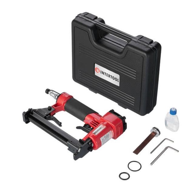 Пневматический степлер INTERTOOL PT-1610 для скоб 12,80*16 мм, фото  | SNABZHENIE.com.ua