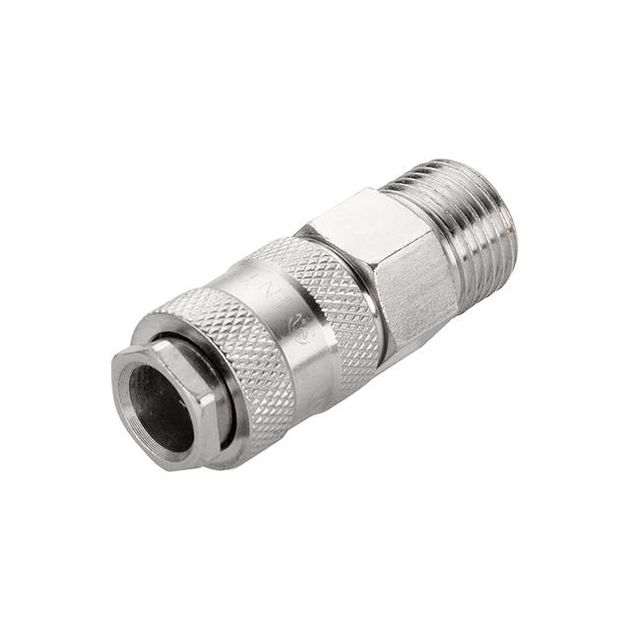 Соединение быстроразъемное наружное 1/2" INTERTOOL PT-1806, фото  | SNABZHENIE.com.ua